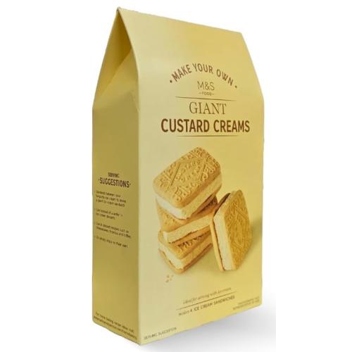 Make Your Own Giant Custard Cream Icecream Sandwich