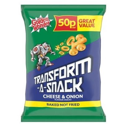 Golden Wonder Transform-a-Snack - Cheese & Onion