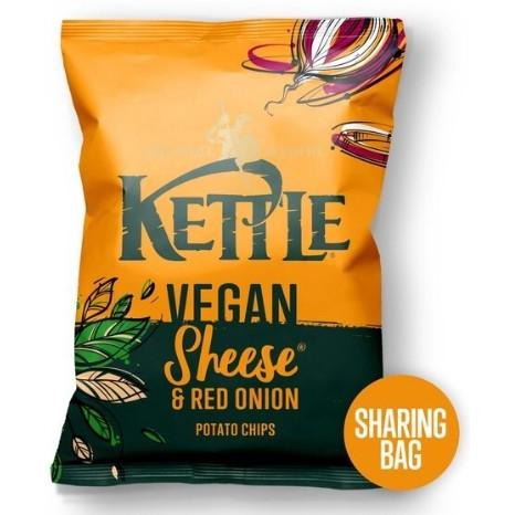 Kettle - Vegan Sheese & Red Onion Potato Chips