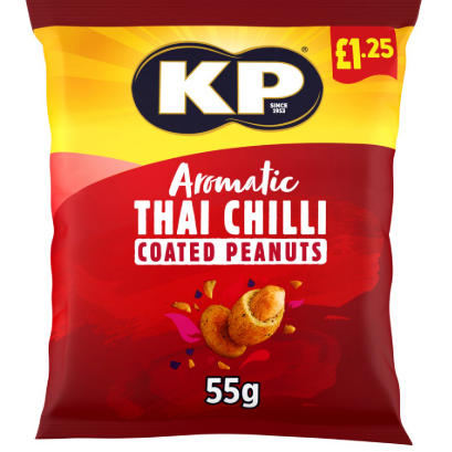 KP Nuts -  Thai Chilli Coated Peanuts