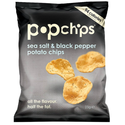 Popchips Sea Salt & Black Pepper