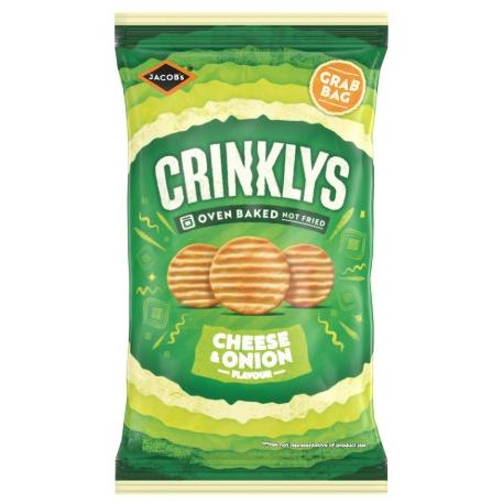 Jacob's Crinkly - Cheese & Onion