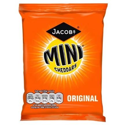 Jacob's Mini Cheddars - Handy Pack Original