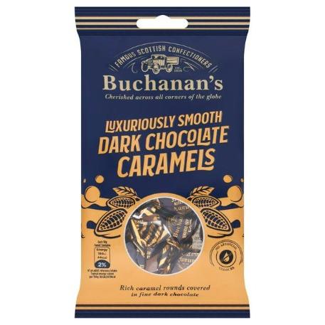 Buchanan's Caramels Bag - Luxuriously Smooth Dark Chocolate