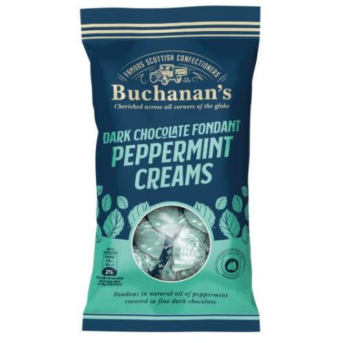 Buchanan's Peppermints Cream Bag - Dark Chocolate Fondant