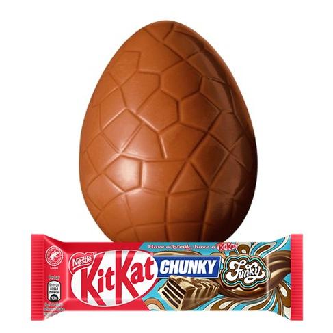 Nestle Kit Kat Funky Chunky Giant Inclusion Egg