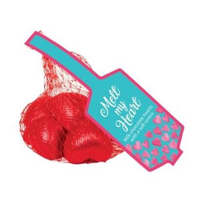 Kinnerton Net of Chocolate Hearts