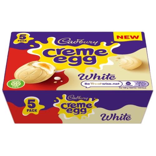 Cadbury White Creme Eggs 5pk