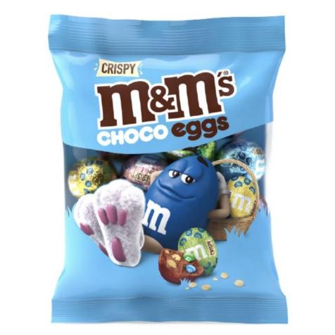 Mars M&M Crispy Chocolate Moulded Eggs