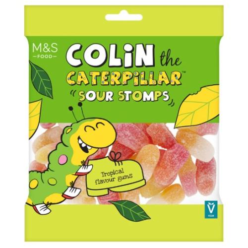 M&S Colin The Caterpillar Sour Stomps