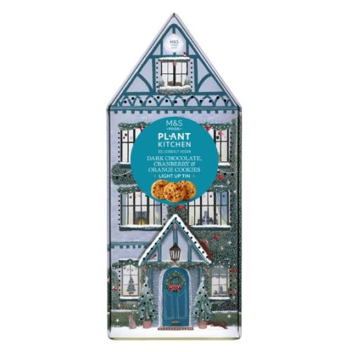 M&S Plant Kitchen Cookies Light Up Tin