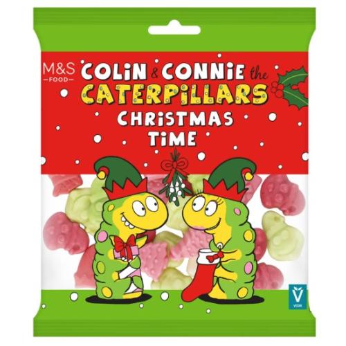 M&S Colin & Connie The Caterpillars Christmas Time