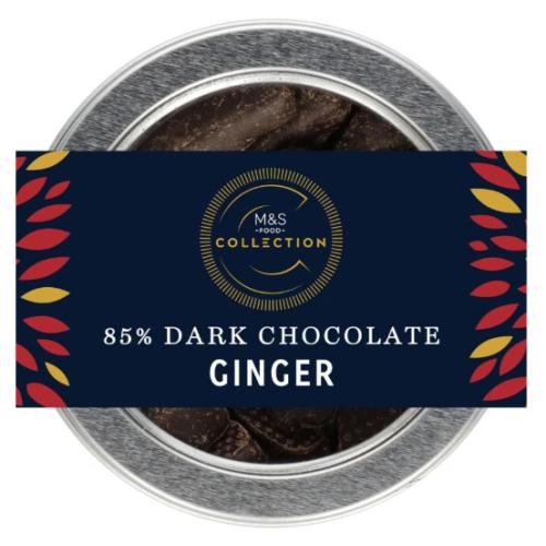 M&S Collection 85% Dark Chocolate Ginger
