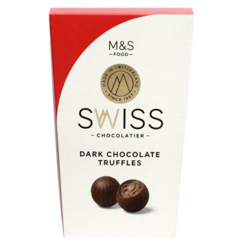 Swiss Dark Chocolate Truffles