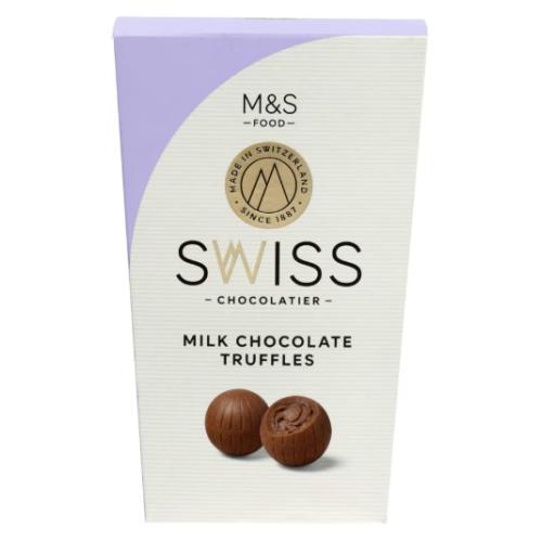 Swiss Milk Chocolate Truffles
