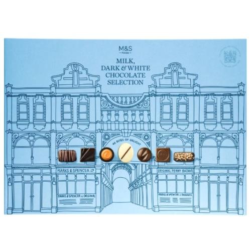 Milk, Dark & White Chocolate Selection