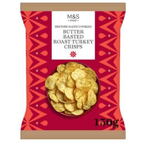M&S Butter Basted Roast Turkey Crisps