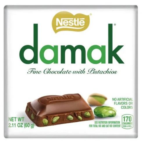 Nestle Damak Fine Chocolate with Pistachio