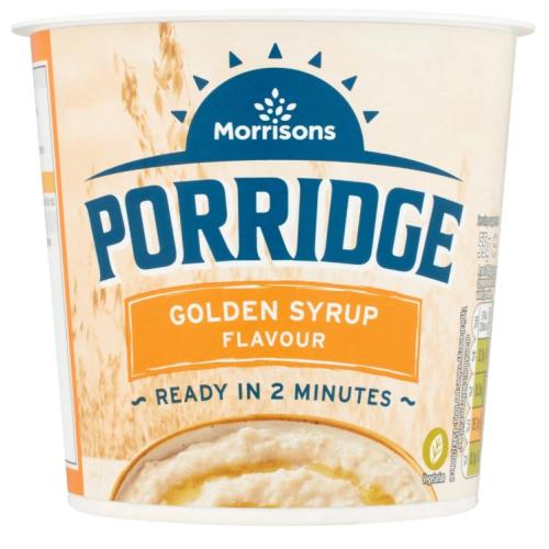Morrisons Golden Syrup Porridge