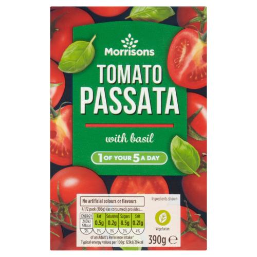 Morrisons Passata with Basil