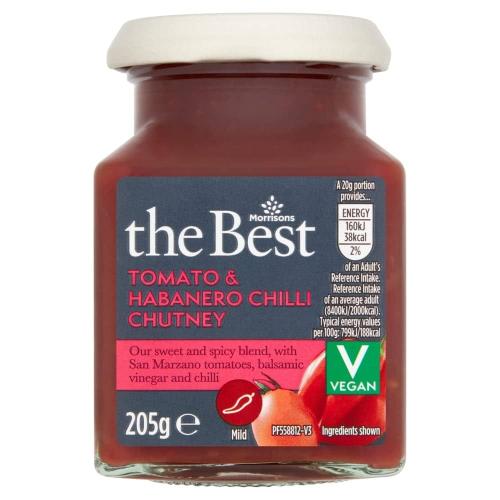 Morrisons The Bes Tomato & Chilli Chutney
