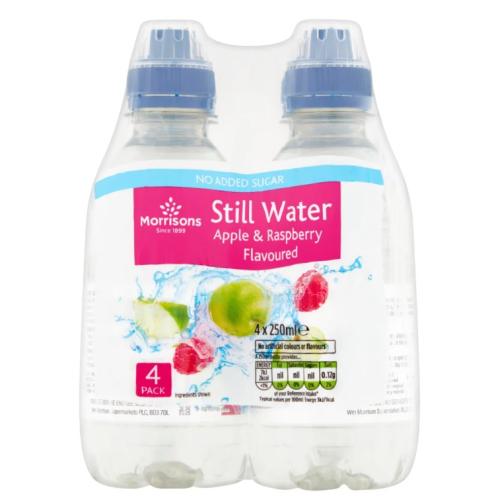 Morrisons NAS Apple & Raspberry Water