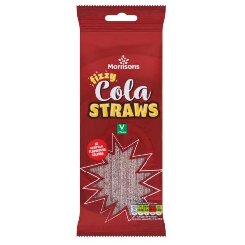 Morrisons Fizzy Cola Straws