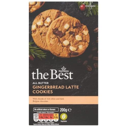 Morrisons The Best Gingerbread Latte Cookies