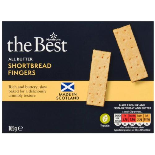 Morrisons The Best All Butter Shortbread Fingers