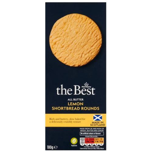 Morrisons The Best Lemon Shortbread Rounds