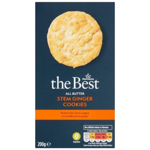 Morrisons The Best Stem Ginger Cookies