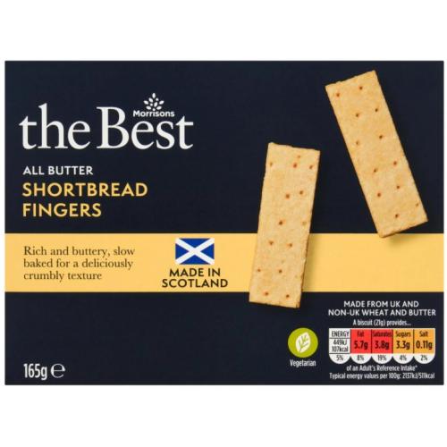 Morrisons The Best All Butter Shortbread Fingers