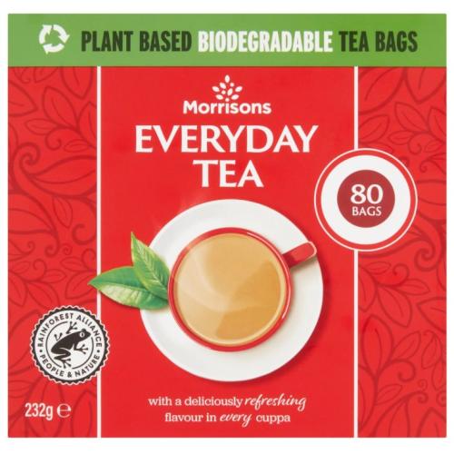 Morrisons Everyday Tea Bags 80's