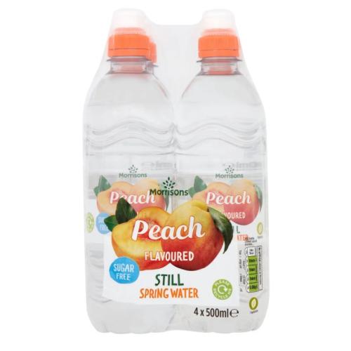 Morrisons Still Spring Water - Peach