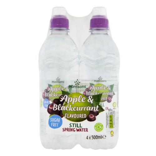 Morrisons Still Spring Water - Apple & Blackcurrant