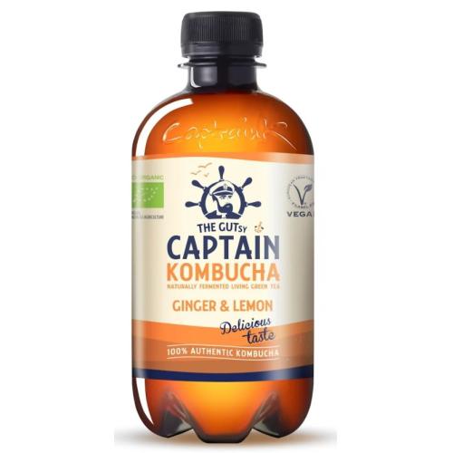 The Gutsy Captain Kombucha - Ginger & Lemon