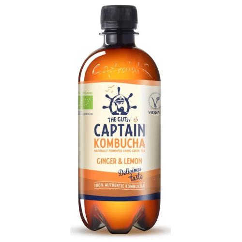 The Gutsy Captain Kombucha - Ginger & Lemon