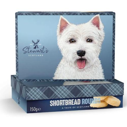 Stewart's Wallace the Westie Shortbread Gift Box