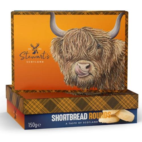 Stewart's Caitlyn the Highland Cow Shortbread Gift Box