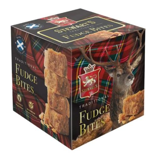Stewart's Bites Box - Tartan Fudge