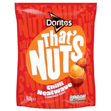 That's Nuts Coated Peanuts - Doritos Chilli Heatwave
