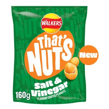 That's Nuts Coated Peanuts - Walkers Salt & Vinegar