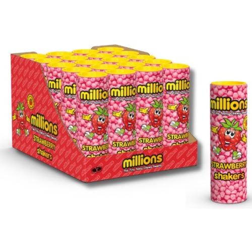 Millions Shaker Tubes - Strawberry