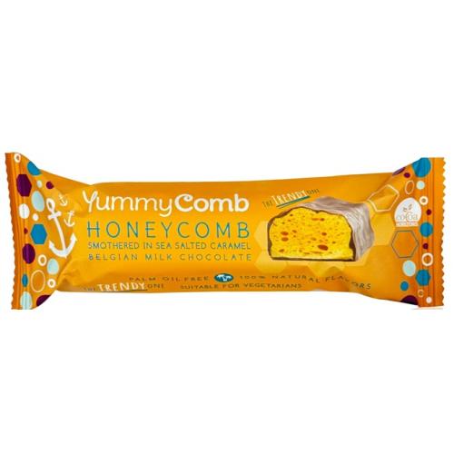 YummyComb Caramel Milk Chocolate Bar