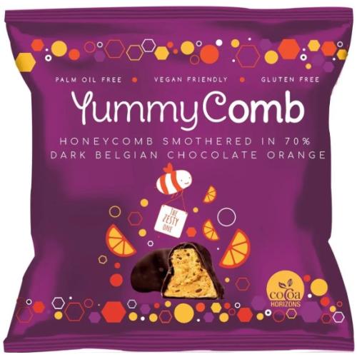 YummyComb 70% Dark Orange Chocolate Pocket Pouch