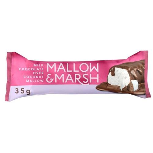 Mallow & Marsh Bars - Coconut in Milk Chocolate