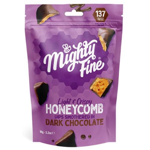 Mighty Fine Pouch - Classic Honeycomb in Dark Chocolate