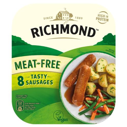 Richmond Meat Free Sausages