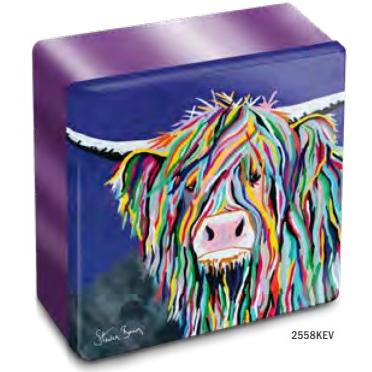 Dean's Steven Brown Square Tin - Kev Mccoo Shortbread Rounds