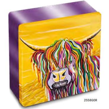 Dean's Steven Brown Square Tin - Gordon Mccoo Shortbread Rounds